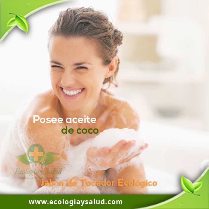 Jabón con aceite de coco