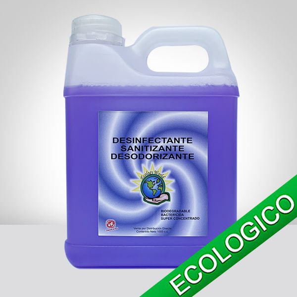 desinfectante sanitizante desodorizante ecology world